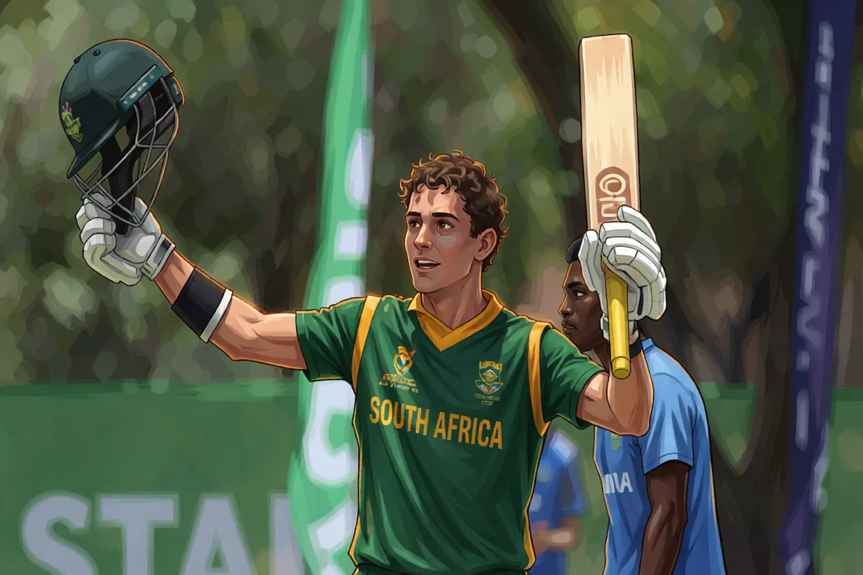 Rowles 201 crushes England U19s before Basson wreaks havoc
