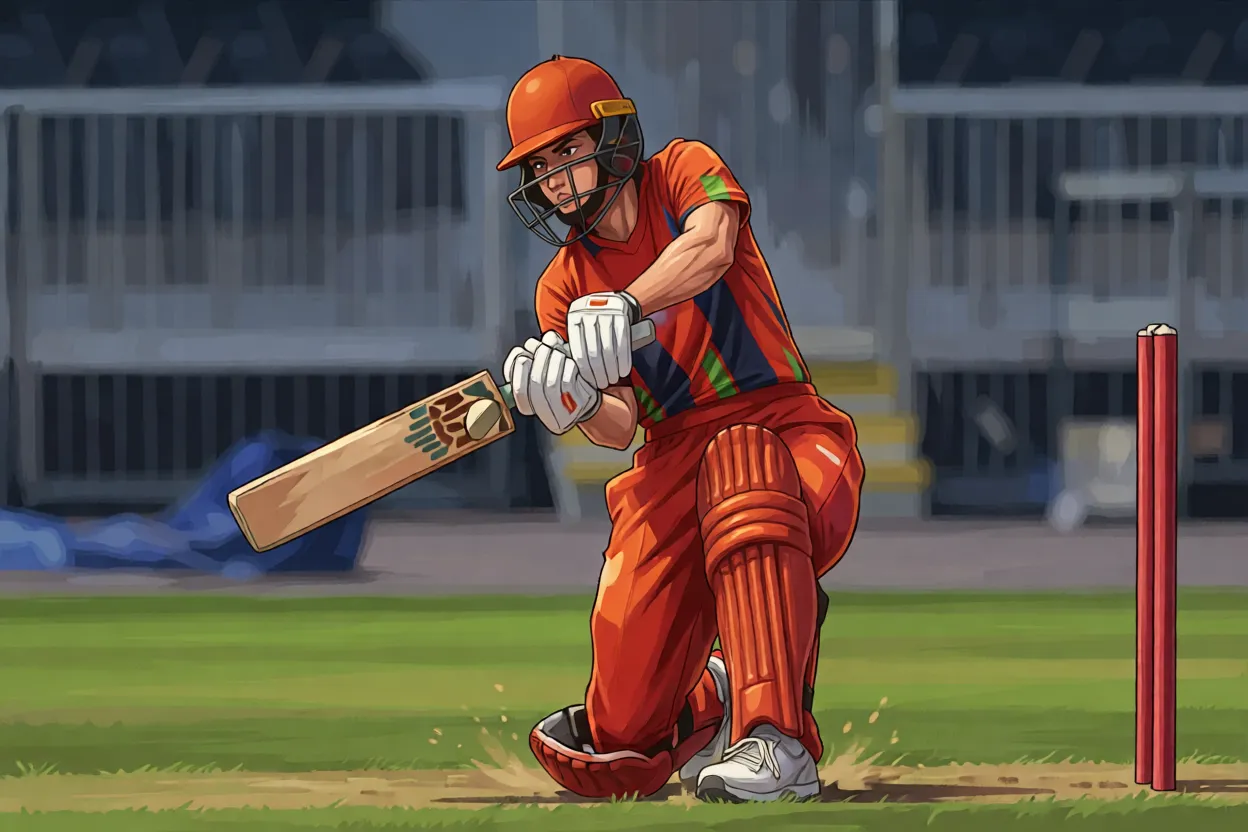 Skye Thomas flies high to seal victory for Lancashire on debut