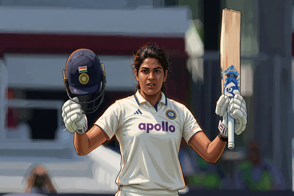 Yastika century, seamers put India on the brink of historic win at Lord's