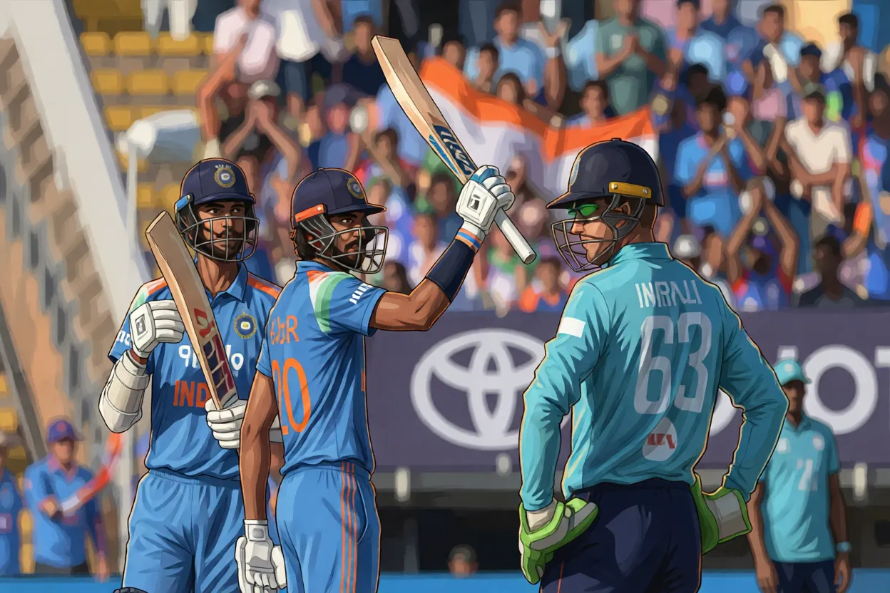 Axar, Gill deliver India’s first win of UK tour