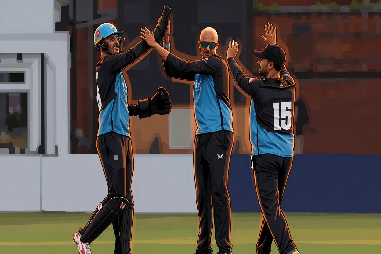 Defending champions Worcestershire hold nerve against Hampshire