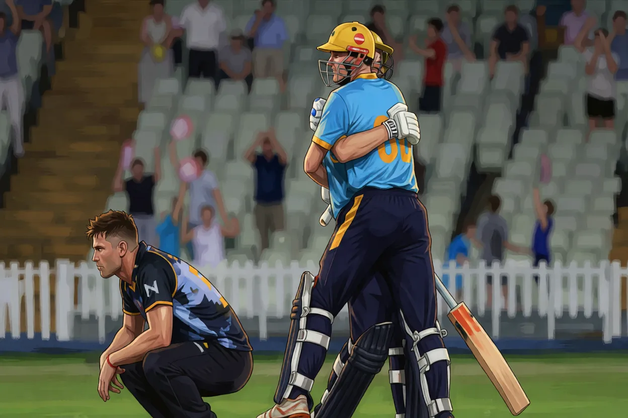 Yates, Mousley propel Bears to victory, end Glamorgan prospects